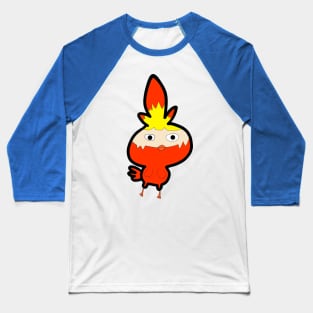 The Chicken Red Colour Baseball T-Shirt